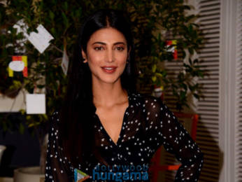 Photos: Shruti Haasan snapped at RPG foundation, an NGO committed towards women empowerment