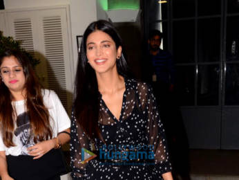 Photos: Shruti Haasan snapped at RPG foundation, an NGO committed towards women empowerment