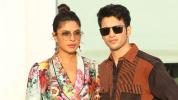 Priyanka Chopra & Rohit Saraf spotted promoting their movie The Sky Is Pink at Juhu