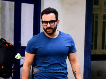 Photos: Saif Ali Khan snapped at a dubbing studio in Bandra