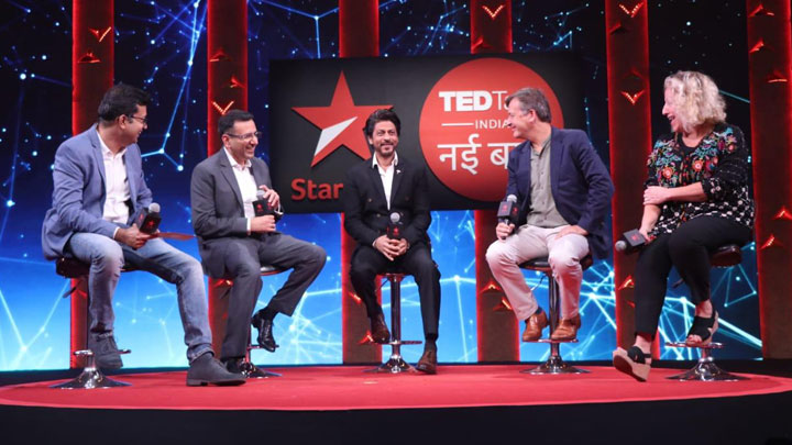 Shah Rukh Khan and others grace the press conference of TED Talks India- Nayi Baat | Part 2