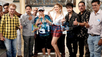 on the sets of the movie Vo Meri Student Hai