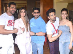 Pagalpanti team spotted during the promotion