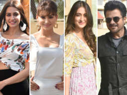 Pagalpanti team spotted promoting movie at JW Marriot