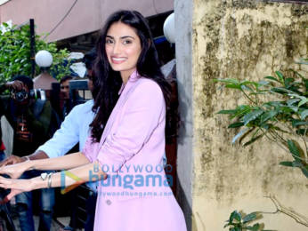 Photos: Athiya Shetty snapped at Matrix office, Bandra