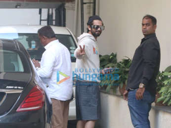 Photos: Shahid Kapoor snapped at Old Dharma office