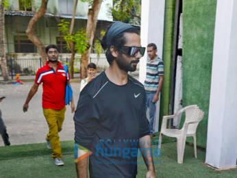 Photos: Shahid Kapoor spotted practising cricket for his next film Jersey