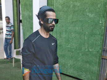 Photos: Shahid Kapoor spotted practising cricket for his next film Jersey