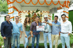 on the sets of the movie Radhe - Your Most Wanted Bhai