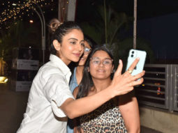 Rakul Preet Singh spotted at Juhu PVR promoting Marjaavaan