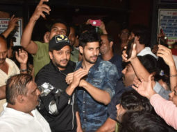Riteish Deshmukh & Sidharth Malhotra spotted at Gaiety Galaxy promoting Marjaavaan
