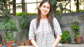 Sara Ali Khan spotted at Anand L Rai Office, Andheri