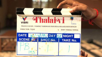 On The Sets Of The Movie Thalaivii