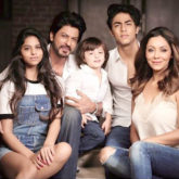 Shah Rukh Khan and Gauri Khan let the children take the center stage in this family photo