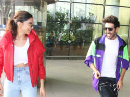 Deepika Padukone & Kartik Aaryan have a DANCE OFF on ‘Dheeme  Dheeme’ at the Airport