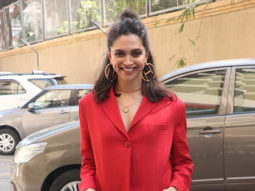 Deepika Padukone snapped promoting her film Chhapaak