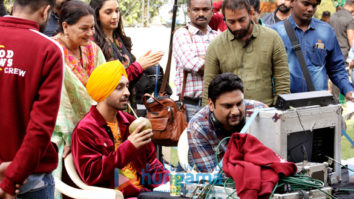 On The Sets Of The Movie Good Newwz