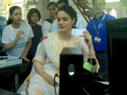 Here’s why Kangana Ranaut was issuing tickets at a Mumbai railway station Here’s why Kangana Ranaut was issuing tickets at a Mumbai railway station