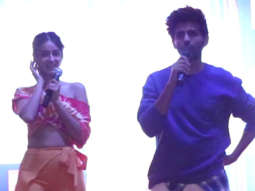 Kartik Aaryan and Ananya Panday Promoting film Pati Patni Aur Woh at Somaiya College | Part 2
