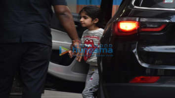 Photos: Akshay Kumar’s daughter Nitara Kumar snapped at the play school in Juhu