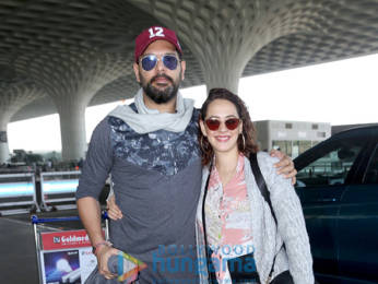 Photos: Arjun Kapoor, Raveena Tandon, Vardhan Puri, Yuvraj Singh and Hazel Keech snapped at the airport