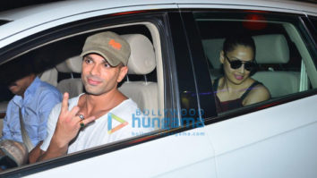 Photos: Bipasha Basu and Karan Singh Grover snapped at Myrah Spa in Juhu