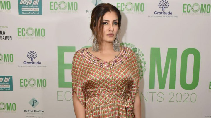 Raveena Tandon at the Launch of ECOMO ECO footprint 2020 in Mumbai