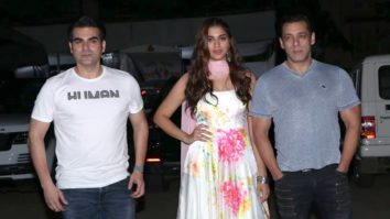 Salman Khan, Sonakshi Sinha, Saiee Manjrekar and others snapped promoting Dabangg 3 at Mehboob studios