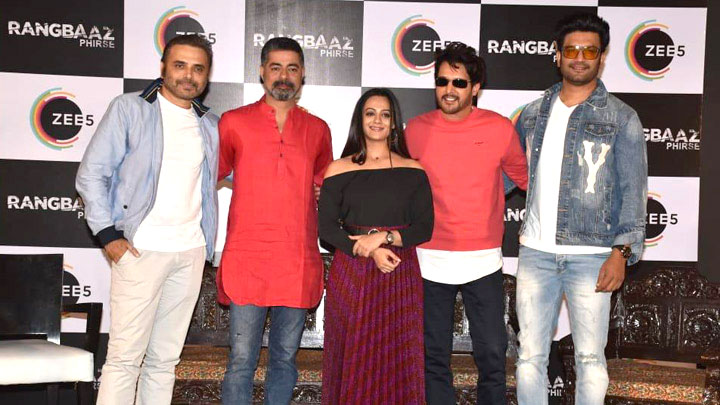 Zee5 Launch Their Flagship Show Rangbaaz phirse with whole team | Part 3