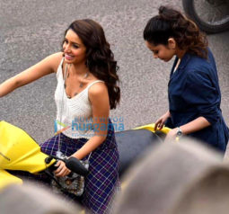 on the sets of the movie Baaghi 3