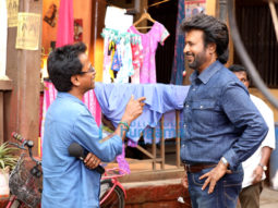 On the Sets Of The Movie Darbar