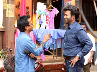 On the Sets Of The Movie Darbar