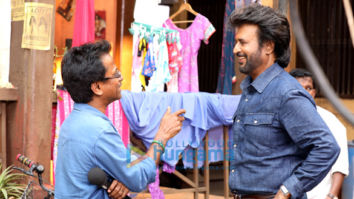 On the Sets Of The Movie Darbar