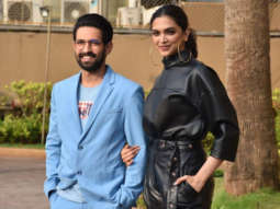 Deepika Padukone and Vikrant Massey snapped promoting their film Chhapaak
