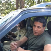 LEAKED PHOTOS: Fans greet Akshay Kumar as he shoots for Bear Grylls’ Man vs Wild in Bandipur