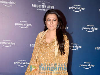Photos: Celebs snapped at Amazon Prime's The Forgotten Army promotions