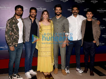 Photos: Celebs snapped at Amazon Prime's The Forgotten Army promotions
