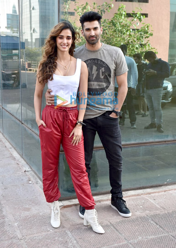 Photos: Disha Patani and Aditya Roy Kapur clicked at Malang promotions