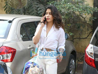 Photos: Janhvi Kapoor spotted at the Pilates gym