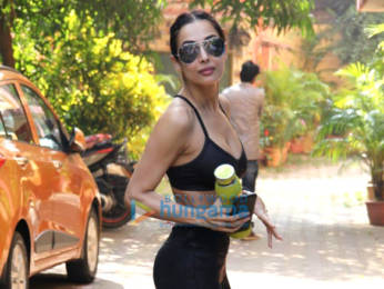 Photos: Malaika Arora spotted at Diva Yoga Studio in Bandra