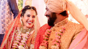 Kamya Punjabi looks like the quintessential Indian bride as she dresses up in red for her wedding with Shalabh Dang