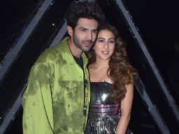 Kartik Aaryan and Sara Ali Khan snapped promoting Love Aaj Kal on sets of Dance Plus 5