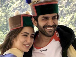 Kartik Aaryan, Sara Ali Khan & Imtiaz Ali enjoy ‘Makkhan Wale Parathe’ & Ice Cream on Love Aaj Kal set