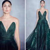 Lakme Fashion Week 2020: Kareena Kapoor Khan stuns in bright green gown with plunging neckline as she closes the finale walking for Amit Aggarwal