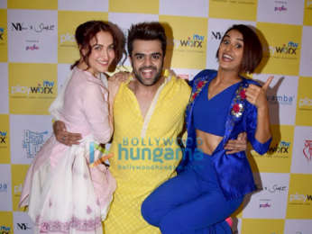 Photos: Shakti Mohan, Elli AvrRam, Maniesh Paul and others snapped during 'Break A Leg' shoot