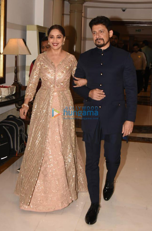 Photos: Celebs snapped attending a wedding reception Photos: Celebs snapped attending a wedding reception