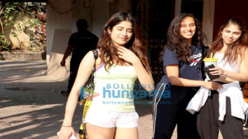 Photos: Janhvi Kapoor and Namrata Purohit spotted at the Pilates gym