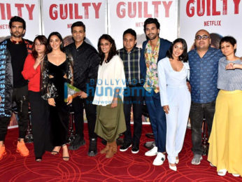 Photos: Kiara Advani and Karan Johar snapped at the trailer launch of Netflix’s web series Guilty at Juhu PVR