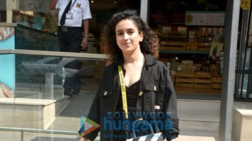 Photos: Sanya Malhotra snapped at Food Mall