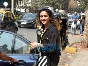 Photos: Sanya Malhotra snapped at Food Mall